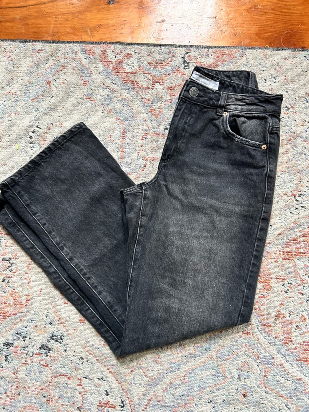 Garage Women’s Straight Black Denim Jeans